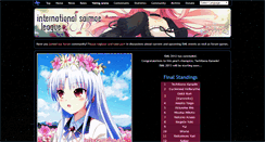 Desktop Screenshot of 2012.internationalsaimoe.com