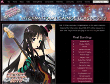 Tablet Screenshot of 2010.internationalsaimoe.com